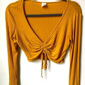 ⚡️FLASH SALE⚡️ Me To We | Cinched Long sleeve Top